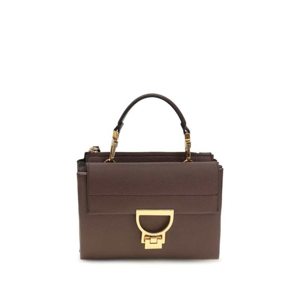 Coccinelle Brown Calf Leather Bos Taurus Women's Handbag
